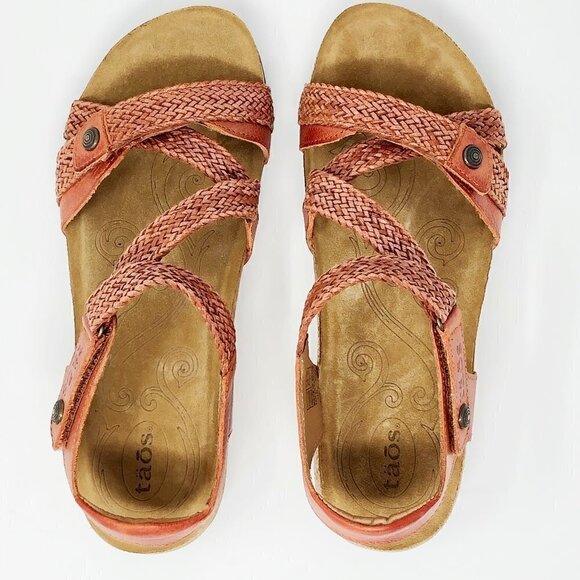 Taos Footwear Women's Trulie Brick Sandal 6-6.5 M - Picture 2 of 9